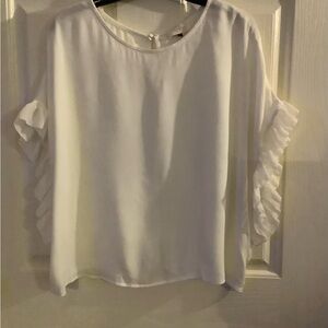 Alythea Brand white blouse, size large.